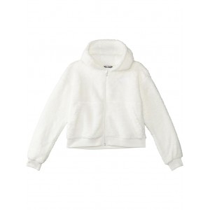 Suave Oso Full Zip Hooded Jacket (Little Kids/Big Kids) Gardenia White