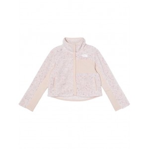 Fleece Mashup Jacket (Little Kids/Big Kids) Pink Moss