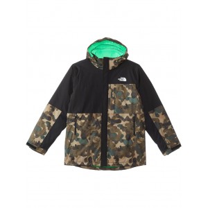 Freedom Extreme Insulated Jacket (Little Kids/Big Kids) Utility Brown Camo Texture Small Print