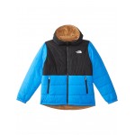 Reversible Mt Chimbo Full Zip Hooded Jacket (Little Kids/Big Kids) Optic Blue