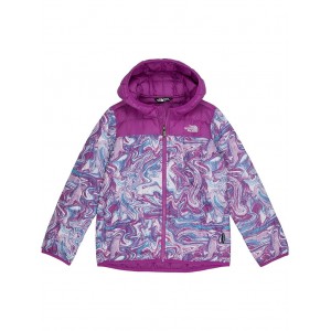 ThermoBall Hooded Jacket (Toddler) Purple Cactus Flower Water Marble Print
