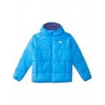 Reversible North Down Hooded Jacket (Little Kids/Big Kids) Optic Blue