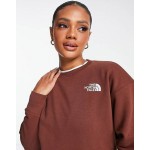 The North Face Essential oversized sweatshirt in brown Exclusive at ASOS