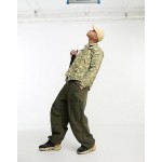 The North Face Heritage M66 insulated shirt jacket in camo