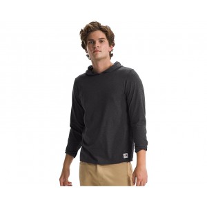 Mens The North Face L/S Heritage Patch Hoodie Tee