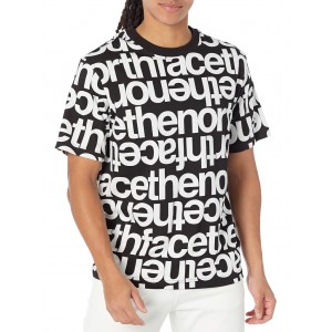 Mens The North Face Short Sleeve All Over Print Box Fit Tee