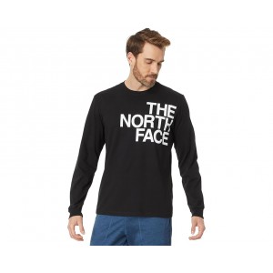Mens The North Face Long Sleeve Brand Proud Tee