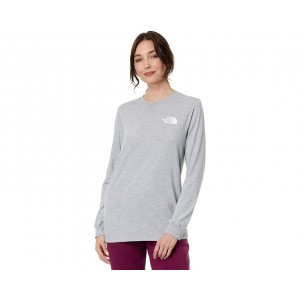 Womens The North Face Long Sleeve Box NSE Tee