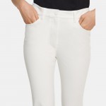 Slim Cropped Pant in Performance Knit