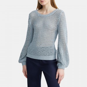 Cotton Nylon Mesh Pullover