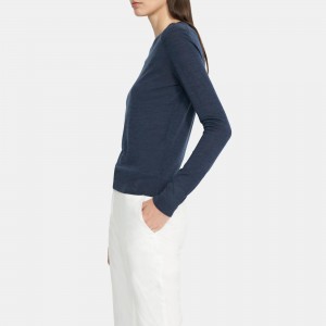 Crewneck Sweater in Merino Wool