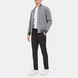 Bomber Jacket in Tech Poly