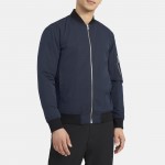 Bomber Jacket in Tech Poly