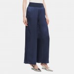 Slit Pull-On Pant in Silky Poly