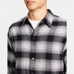 Long-Sleeve Shirt in Cotton Flannel