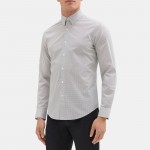 Tailored Shirt in Dotted Cotton
