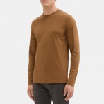 Relaxed Long-Sleeve Tee in Organic Cotton