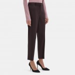 Classic Crop Pant in Sevona Stretch Wool