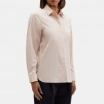 Classic Straight Shirt in Stretch Cotton