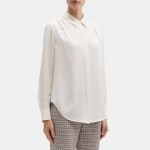 Relaxed Shirt in Silk Georgette