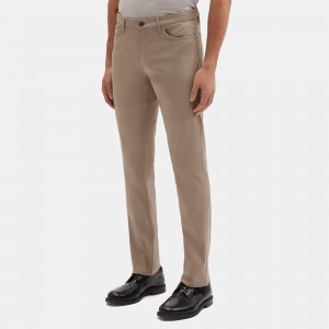 Five-Pocket Pant in Stretch Cotton-Blend Twill