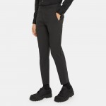 Tapered Drawstring Pant in Stretch Wool