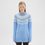 Fair Isle Sweater in Wool-Blend