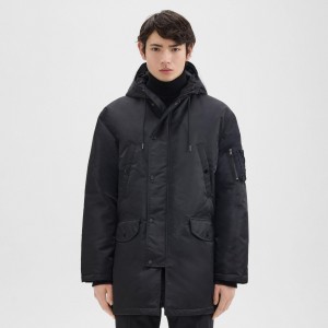 Puffer Parka in Recycled Nylon