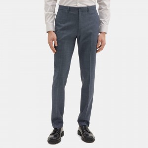 Slim-Fit Suit Pant in Wool-Blend Melange
