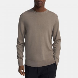 Crewneck Sweater in Merino Wool