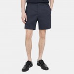 Tapered Drawstring Short in Stretch Linen