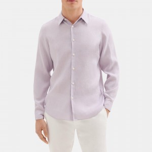 Standard-Fit Shirt in Linen