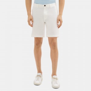 Classic-Fit Short in Stretch Cotton Twill