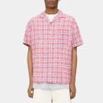 Camp Shirt in Wrinkle Check