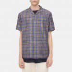 Camp Shirt in Wrinkle Check