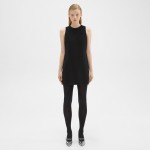 Shift Dress in Double-Face Wool-Cashmere