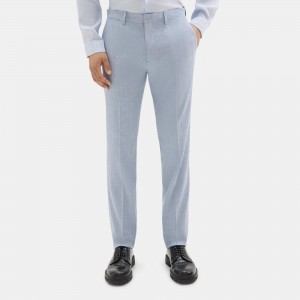 Slim-Fit Suit Pant in Linen-Blend