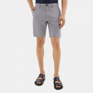 Classic-Fit Short in Stretch Cotton