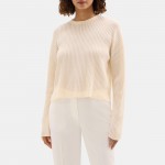 Crewneck Sweater in Cotton-Blend