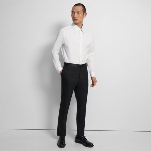 Mayer Tuxedo Pant in Stretch Wool