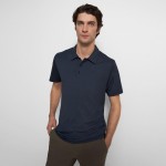 Bron Polo Shirt in Anemone Modal Jersey