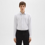 Sylvain Shirt in Striped Structure Knit