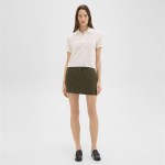 Mini Trouser Skirt in Organic Cotton