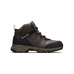 Timberland PRO Switchback LT 6 Inch Steel Safety Toe Static Dissipative Industrial Work Hiker Boots