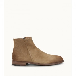 ankle boots in suede