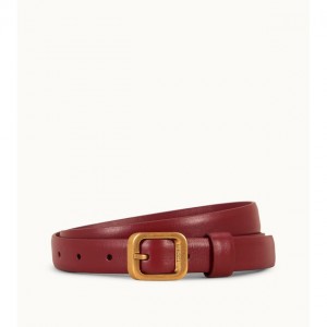 belt in leather