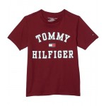 Varsity Tommy Short Sleeve Graphic T-Shirt (Big Kids) Rouge