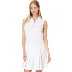 Solid Tennis Dress Bright White