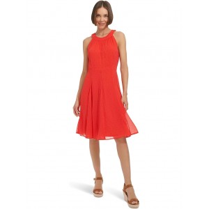 Fit and Flare Dress Guava