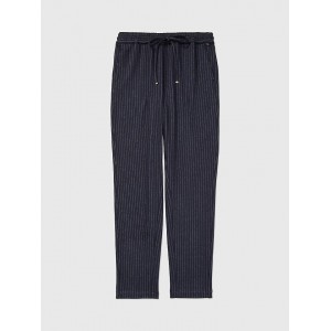 TH Monogram Pinstripe Pull-On Pant